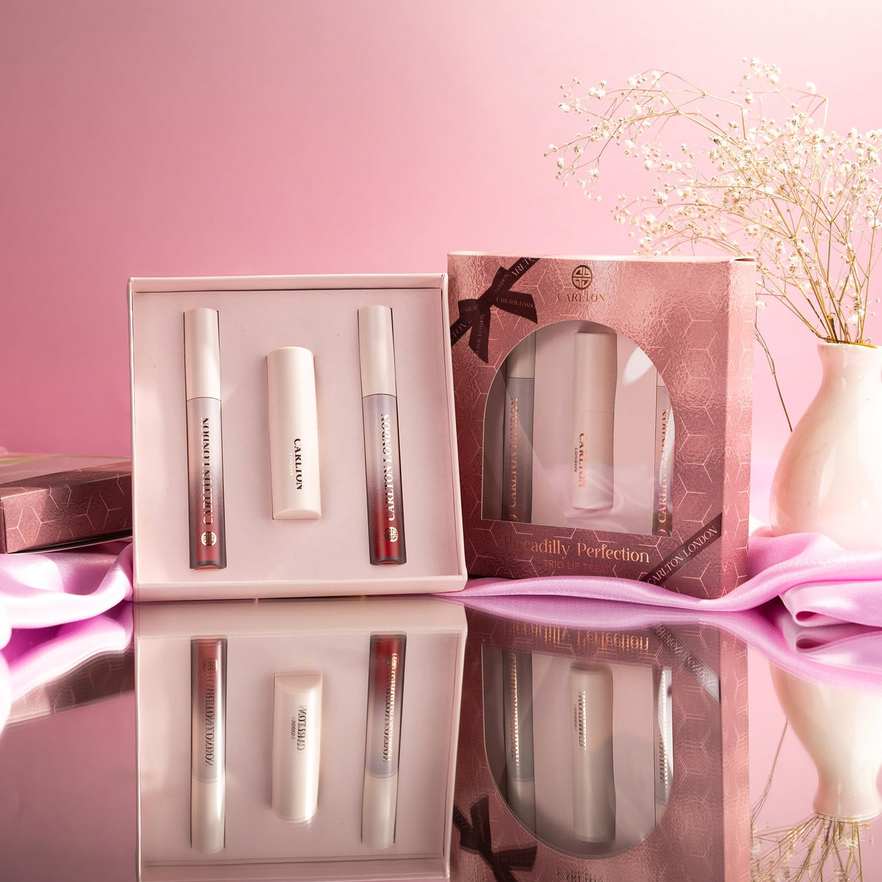 Carlton London Piccadilly Perfection Lipstick Gift Set (Pack of 3) | Gift for women