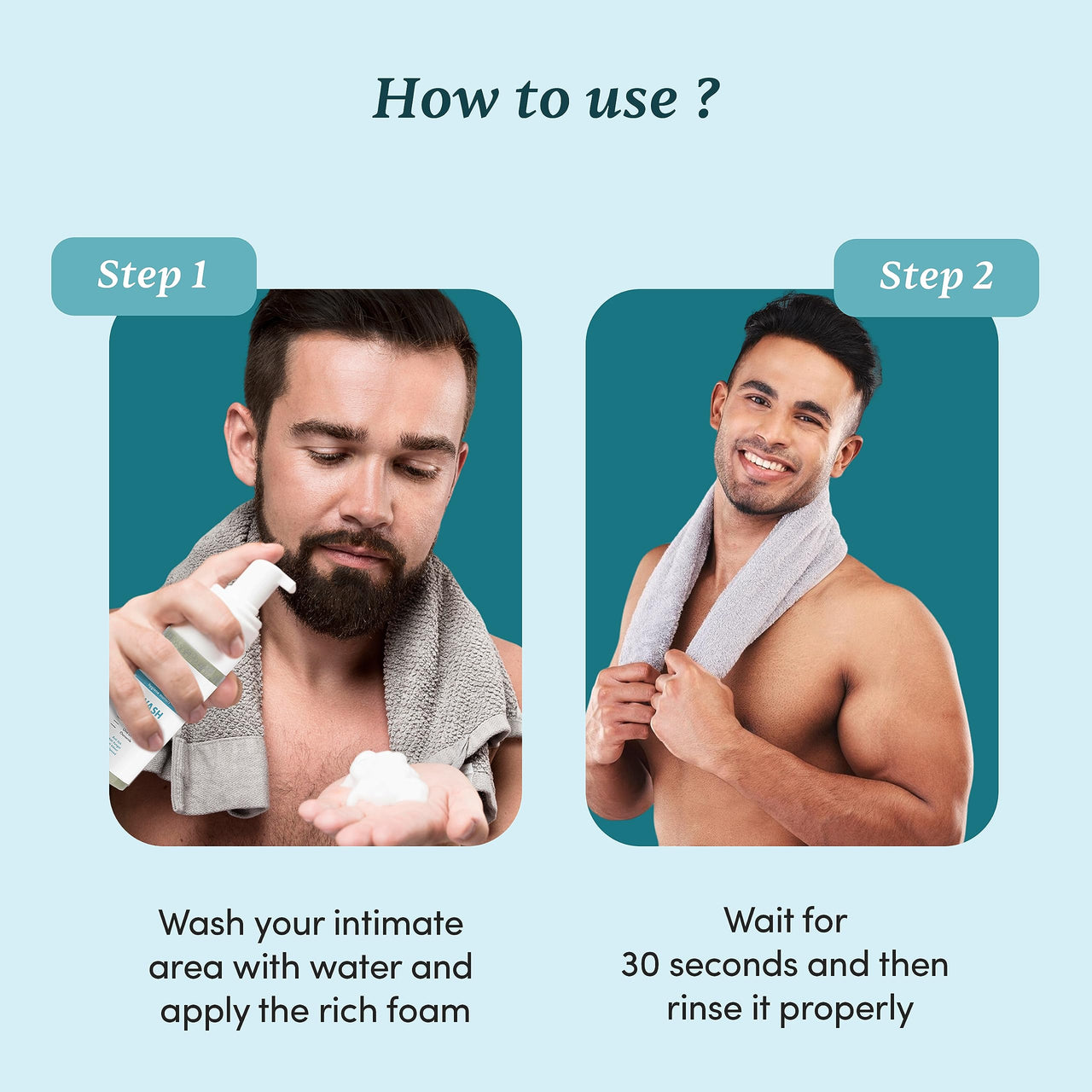 Man Matters Intimate Wash 120ml for Men- Anti Bacterial, Anti Itch, Anti Odour | Better Private Parts Hygiene| pH Balanced Intimate Hygiene Wash with Aloe Vera, Tea Tree | Pack of 2