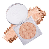 Hilary Rhoda Flash Glow Shine Highlighter | Rich Colour Payoff | Superfine Particles | 3D Reflective Glow | Blends Flawlessly -7g (Gold Shine -Shade 04)
