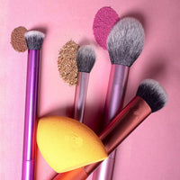URBANMAC Artist Essentials Complete Face Makeup Brush Set for Makeup Artist Inspired Looks, 5 Count (Pack of 1) MULTICOLOR