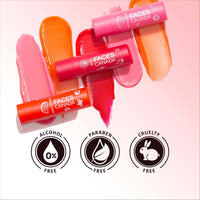 FACES CANADA Color Lip Balm - Rose Petal 03, 4.5g | Red Tint | 12HR Moisture | SPF 15 | Shea Butter, Vitamin C & E Enriched | Hydrating & Nourishing For Dry Chapped Lips | Softens Lips