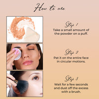 INSIGHT Pressed Powder Translucent Face Powder Honey All Skin Type, 30 Gram