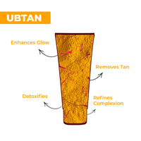 Good Vibes Ubtan De-Tan Glow Face Mask (80g) | Skin Brightening & Exfoliating | Glow-Boosting | Depigmentation | Anti-Ageing & Improves Skin Texture | Controls Excess Sebum Production