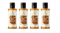 Khadi Orgnaique Herbal Natural Honey Almond Hair Shampoo Pack of 4