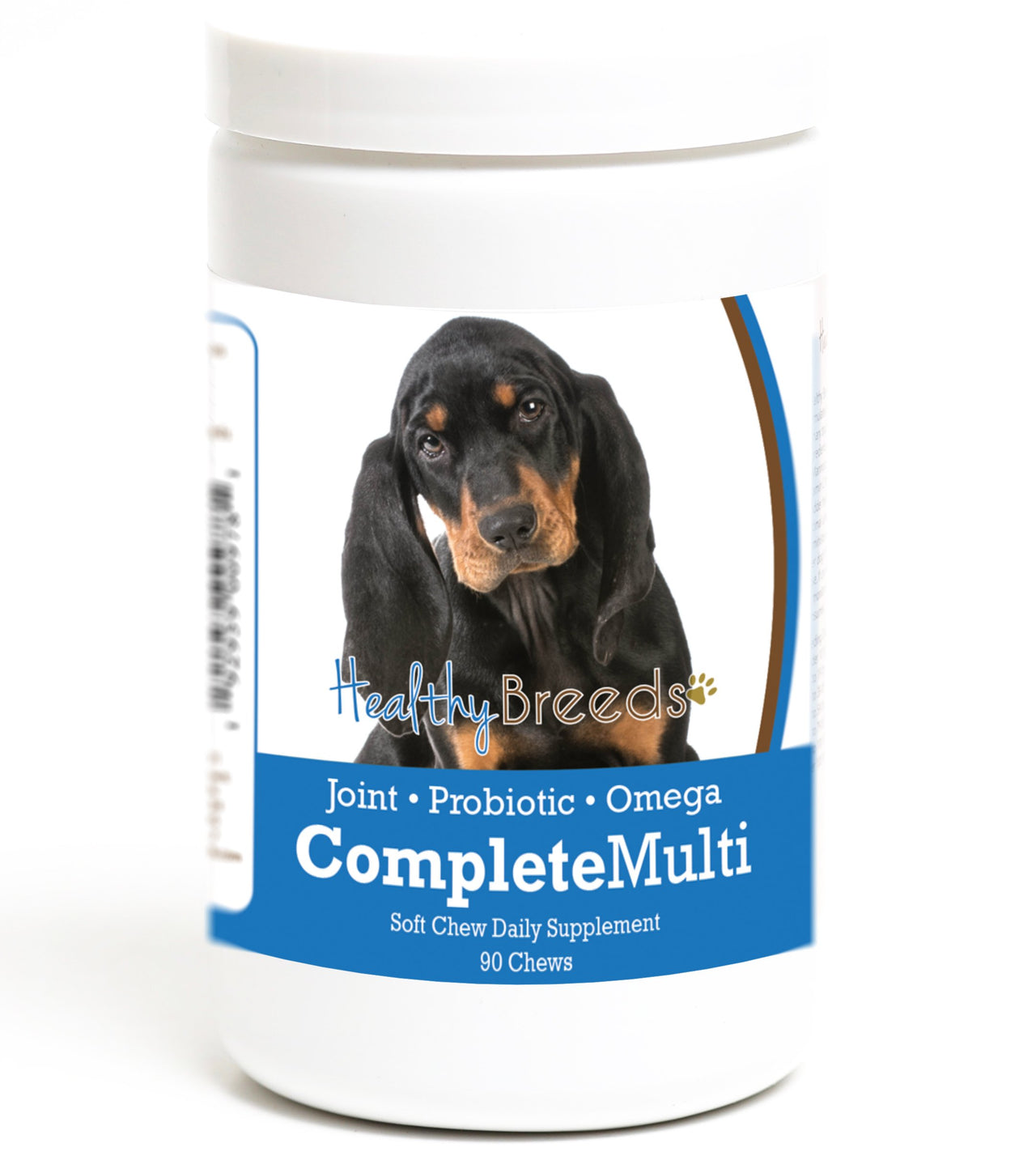 Healthy Breeds Black and Tan Coonhound All in One Multivitamin Soft Chew 90 Count