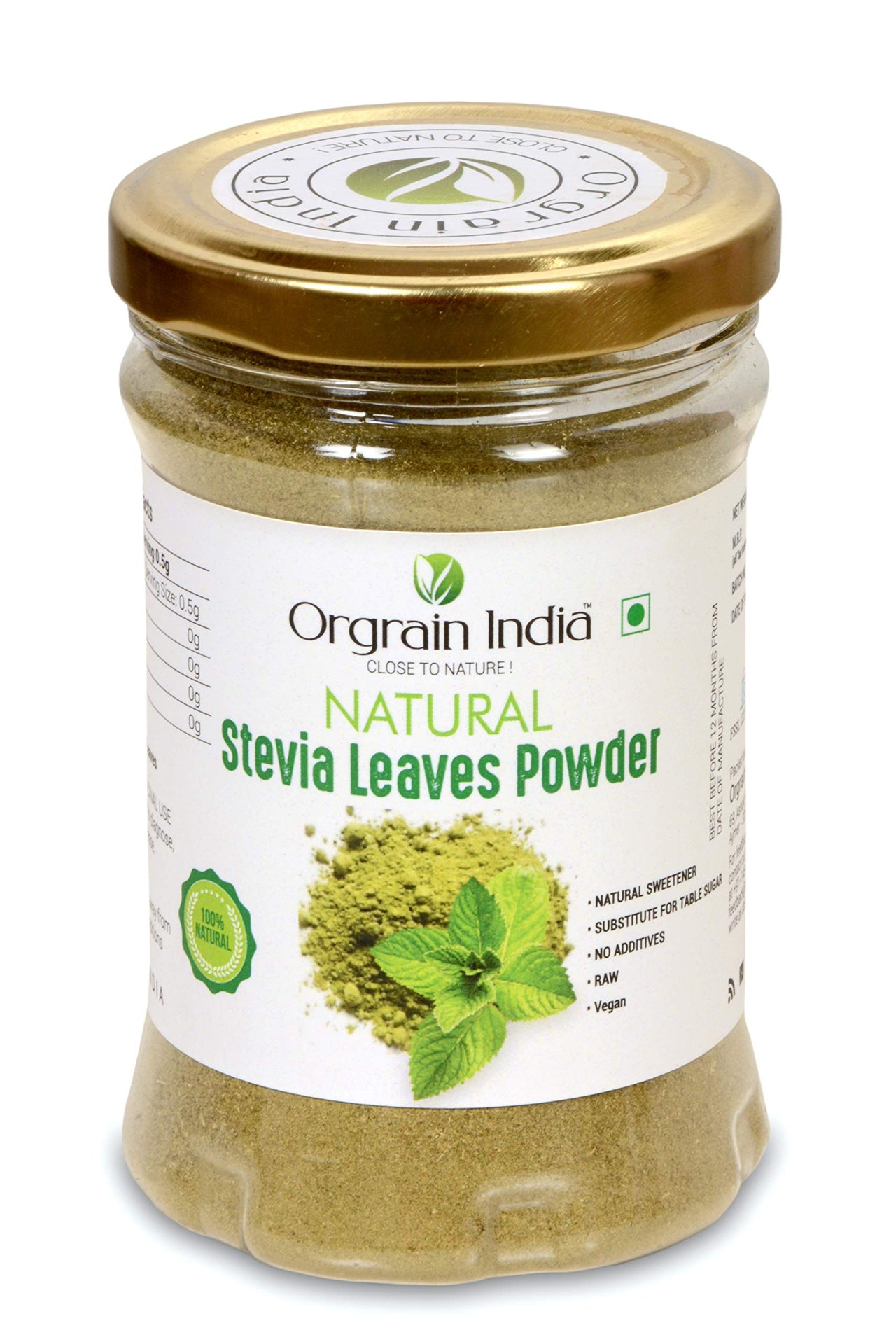 Orgrain India Amla Candy 250g, Pushkar Raj Gulkand 300g with Stevia Leaves Powder 100g (Pack of 3)
