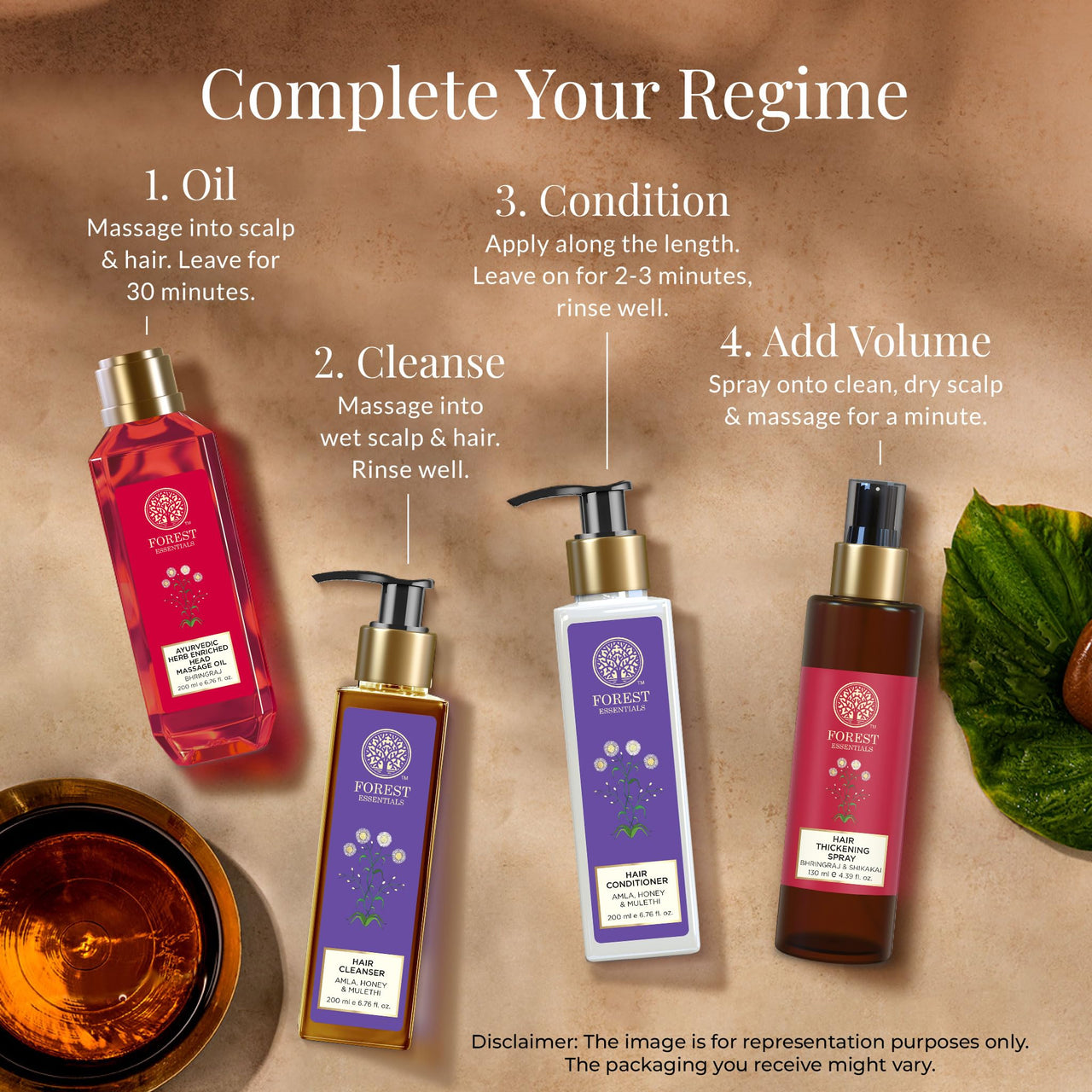 Forest Essentials Ayurvedic Bhringraj Head Massage Oil For Stronger, Thicker Hair | Helps Reduce Dandruff and Dry Scalp | Promotes Hair Regrowth | Reduces Hair Fall | Cold Pressed & Natural