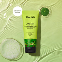 Quench Pore Clearing Exfoliating Face Wash | Korean Face Wash | Made in Korea (100ml)
