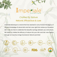 Imperiale Botanique Handmade Neem Wooden Double Teeth Hair Comb for Women & Men | Comb for Hair Growth Hairfall & Dandruff and Frizz Control | All Hair Types Pack of 1