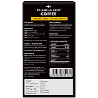 Colombian Brew Original instant Coffee 50g & Hazelnut Instant Coffee 50g