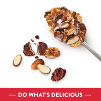 Kellogg’s Special K Breakfast Cereal, 11 Vitamins and Minerals, Anytime Snacks, Chocolatey Dipped Flakes with Almonds, 13.1oz Box (1 Box)