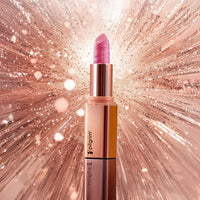 Pilgrim Glitter Lipstick For Women 4.2gm | Dubai Luxe Lifestyle - Chic Haseena Shade | Lipstick Infused with Vitamin E & Olive Oil | Glitter Formula With Matte Finish | Non Drying | All Skin Types