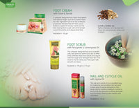 Vaadi Herbals Soothing And Refreshing Pedicure Manicure Spa Kit, 135g and Vaadi Herbals Foot Cream, Clove And Sandal Oil, 150G