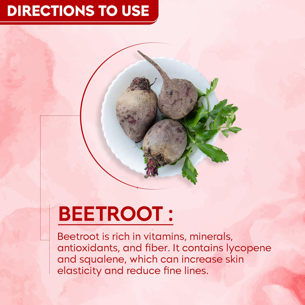 Khadi Omorose Beetroot Powder 100gm for Face | Lips | Hair | Glowing & Shiny Skin Face Pack
