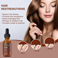 TryOnes Professional Hair Serum for Frizzy Hair||Serum for Women & Men||All Hair Types for Frizz-free, Smooth & Glossy Hair||Hair Strengthens Oil_30ML