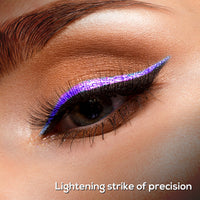 RENEE Holographic Eyeliner, Smudge-proof & Long-lasting, Easy Glide & Quick-drying Formula With Monochrome Effect, Intense Color Pay-off, Infused With Vitamin E, 01 Earth