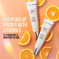 Hilary Rhoda Prepping UP PRIMER with Vitamin C | Pore Minimizer & Blur Primer | Oil Control & Suitable for All Skin Types | Infused with Vitamin C | 30 ml