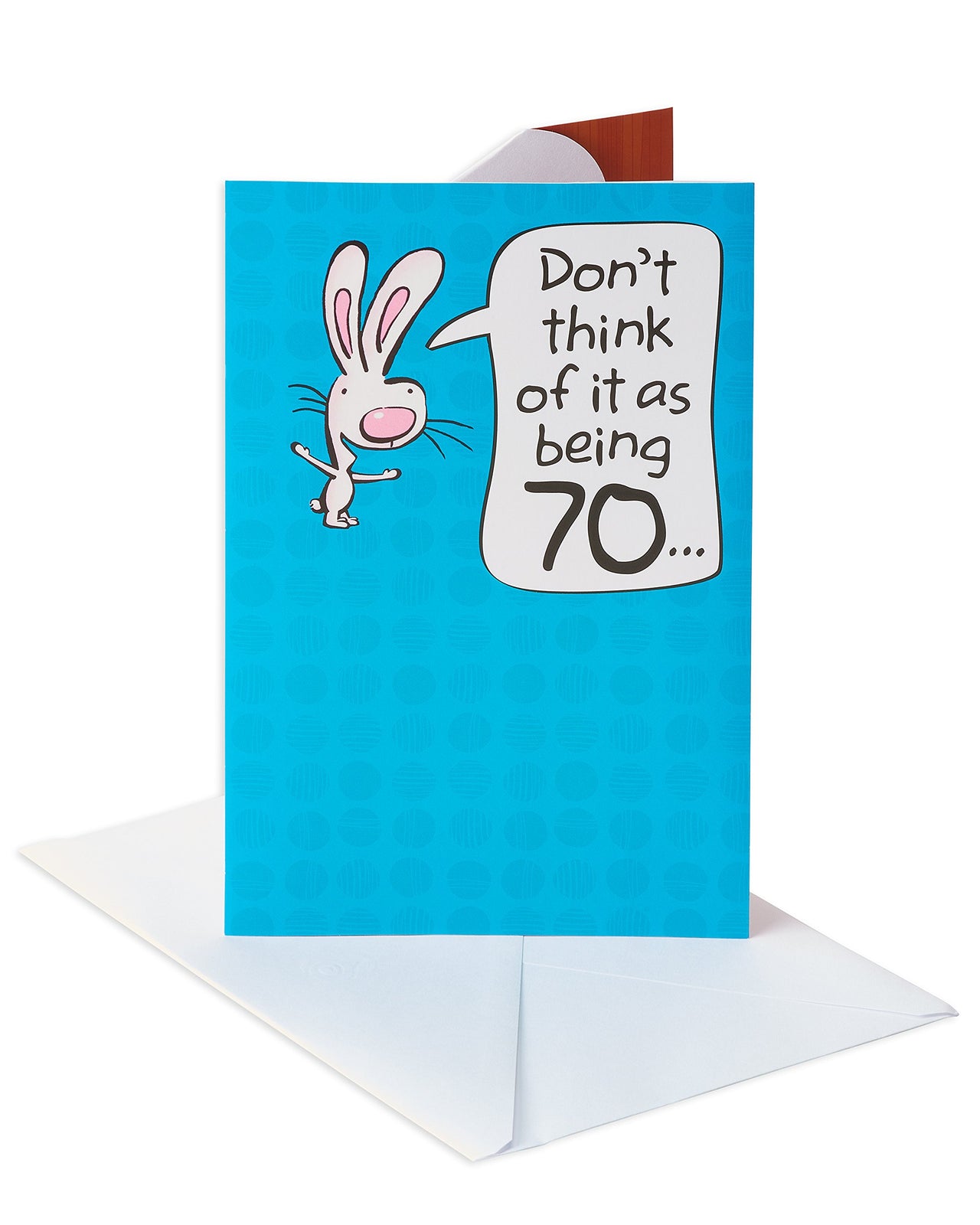 American Greetings Funny 70th Birthday Cards (Pop Up Cartoon Bunny) Pop Up Cartoon Bunny