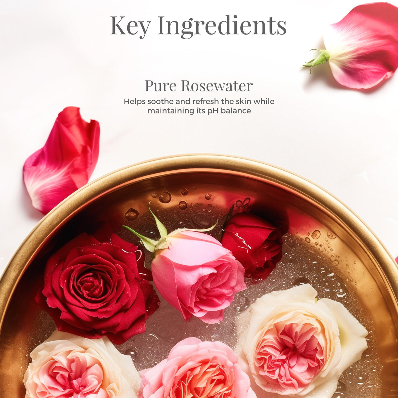 Forest Essentials Pure Rosewater (Toner) Facial Tonic Mist | Hydrating Daily Toner | For Glowing Skin | Hydrates Plumps & Minimises Open Pores, Pack Of 1