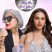 Just Herbs Born To Shine Shimmery Silver Sparkle Smooth | Portable | Moisturises & Hydrates infused with Shea Butter and Cica Single Stroke All Day Long Highlighter for Women 14g