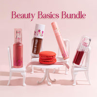 Tint Cosmetics Lip Color Makeup Kit - Lip Gloss(Hot Chocolate), Matte Liquid Lipstick(Eclair), Lip & Cheek Tint & Eyliner
