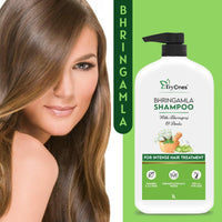 TryOnes Natural Amla & Bhringraj Shampoo/Cleanser for Controlling Dandruff & Hair fall | Paraben & Sulphate-Free | Suitable for All Hair Types, 1000ml