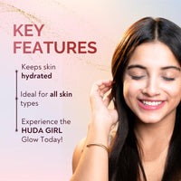 HUDA GIRL Hollywood Filter Primer for Face - Illuminator for Face Makeup Glow & Pore Minimizer Primer for All Skin Types, Get Hydrated Flawless, Smooth Skin - Blurs Fine Lines, Wrinkles