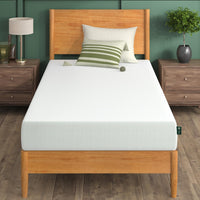 ZINUS 6 Inch Green Tea Memory Foam Mattress [New Version], Queen, Fiberglass free, Medium Firm Feel, Zoned Pressure Relief, Certified Safe Foams & Fabric, Mattress in A Box 6