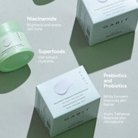 Gabit Ceramide & Hyaluronic Face Moisturiser | Lightweight Moisturizer to Hydrate & Brighten Skin | With Vitamin C, Niacinamide, Oats | For Women and Men | Oil Free for All Skin Types | 50ml
