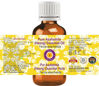 Deve Herbes Heeng Essential Oil (Asafoetida) Pure | Non-Sticky | Non-greasy | Lightweight | Men & Women | All Skin Types | Steam Distilled 5ml