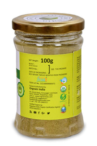 Orgrain India Organic Moringa Powder 200g (Pack Of 2 * 100g)