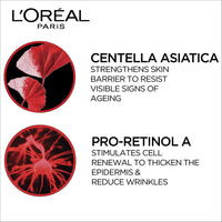 L'Oreal Paris Day Cream, SPF 35 Pa++, Anti-Wrinkle and Radiance, Boosts Skin Elasticity, With Centella Asiatica,Revitalift, 50ml