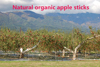 sharllen 400g (14.10oz) Natural Apple Sticks Wood Tree Branches Pet Snacks Chew Toys for Rabbit Hamsters Guinea Pig Chinchillas Squirrel and Other Small Animals by