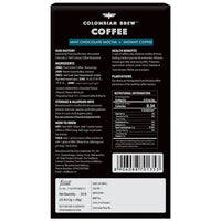 Colombian Brew Mint Chocolate Mocha Instant Coffee, No Sugar Vegan, 50g & Colombian Brew Coffee, 100% Arabica Green Coffee Powder 200g