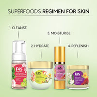 F4S FoodforSkin Body Butter For Skin, Deep Pore Hydration Yoghurt | Superfoods Avocado & Peach Moisturizer |Probiotic Ingredients |Winter Hydration, Skin Repair, Anti-ageing & Glow |All Skin-200 ml