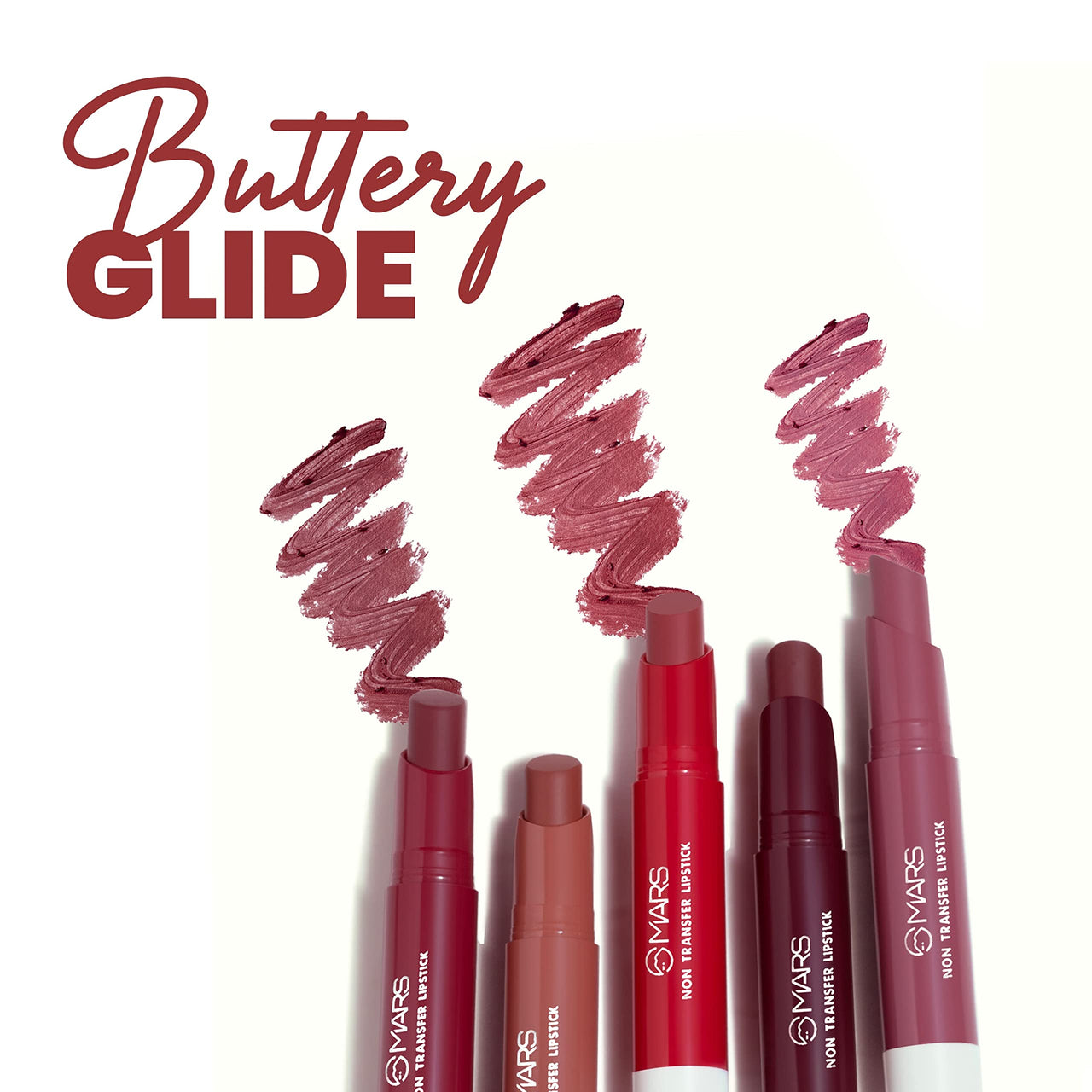 MARS Matte Super Stay Up to Hours Long Lasting | Smudge Proof and Waterproof Lipstick for Women (2.6 gm) (12-Sinful)