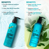 Botanic Hearth Jojoba & Hyaluronic Acid Shampoo 200ml with Conditioner 245 ml Set Pack of 2
