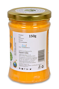 Orgrain India Organic Turmeric Powder 300g (Pack of 2 * 150g) with high Curcumin Content | Immunity Booster | Company-Owned Farmlands | Freshly Ground Haldi Powder | Lab Tested |