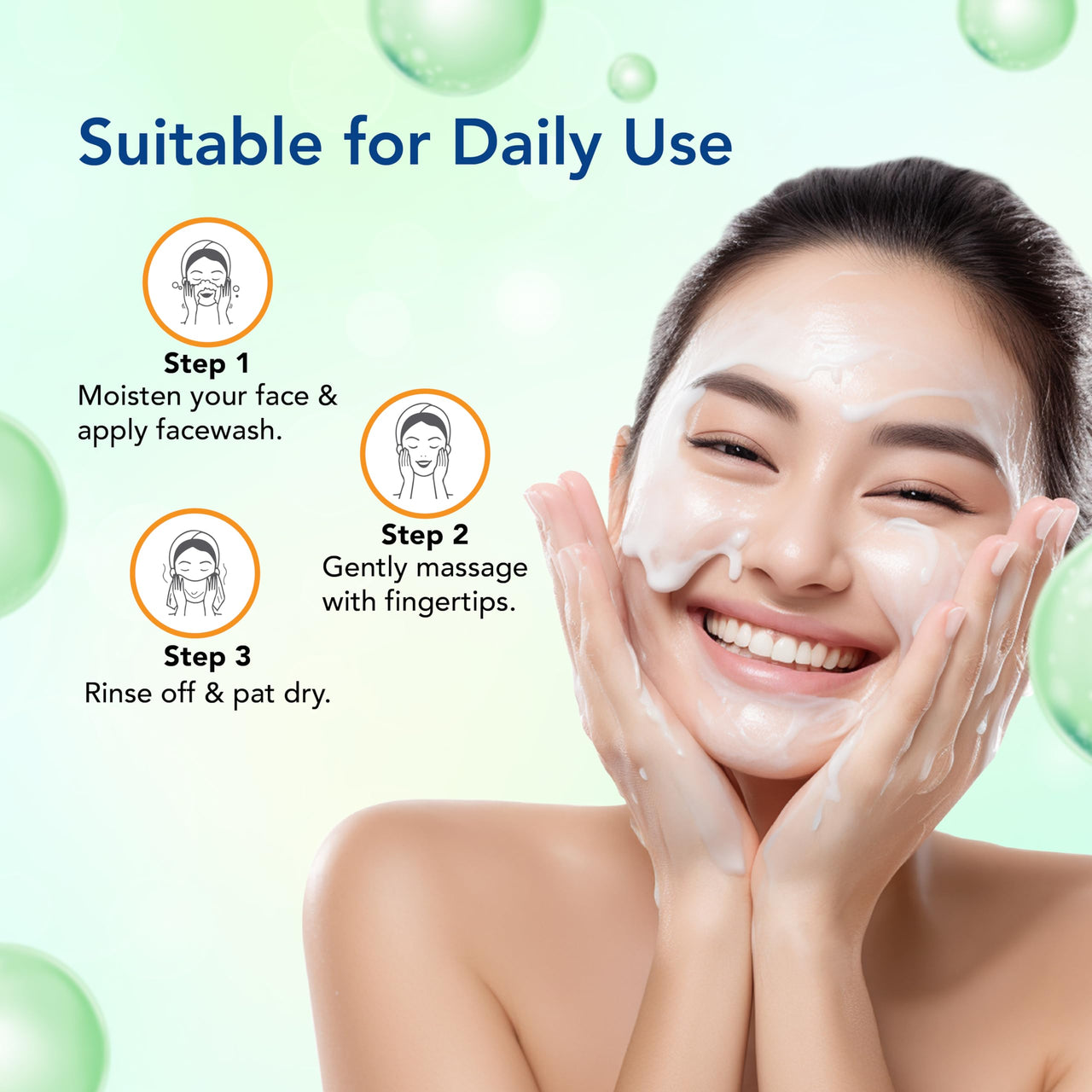 Dr.Rashel, Korean glass skin essence facewash||Rice Water and 1% Ceramide Complex - 100ml