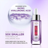 Loreal Paris Hyaluronic Acid Regime combo pack – Hyaluronic Acid Re-plumping Serum 15ml + Cleanser 100ml