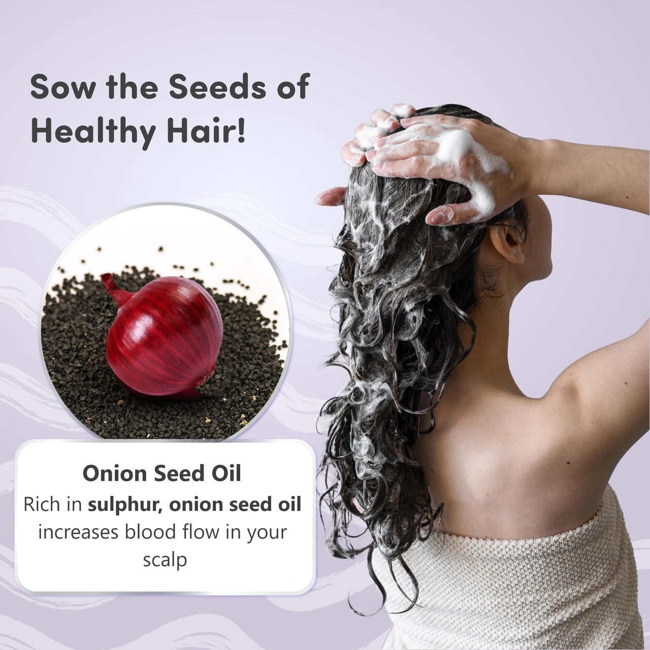 Mylo Care Anti Hair Fall Shampoo 200ml| Contains Onion Oil, Bhringraj and Plant Keratin for Hair Fall Control and Frizz Free Hair|No Silicones|No Parabens