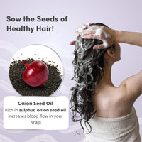 Mylo Care Anti Hair Fall Shampoo 200ml| Contains Onion Oil, Bhringraj and Plant Keratin for Hair Fall Control and Frizz Free Hair|No Silicones|No Parabens