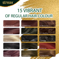 Streax Cream Hair Color for Unisex, 120ml - 9.1 Rich Platinum (Pack of 4)