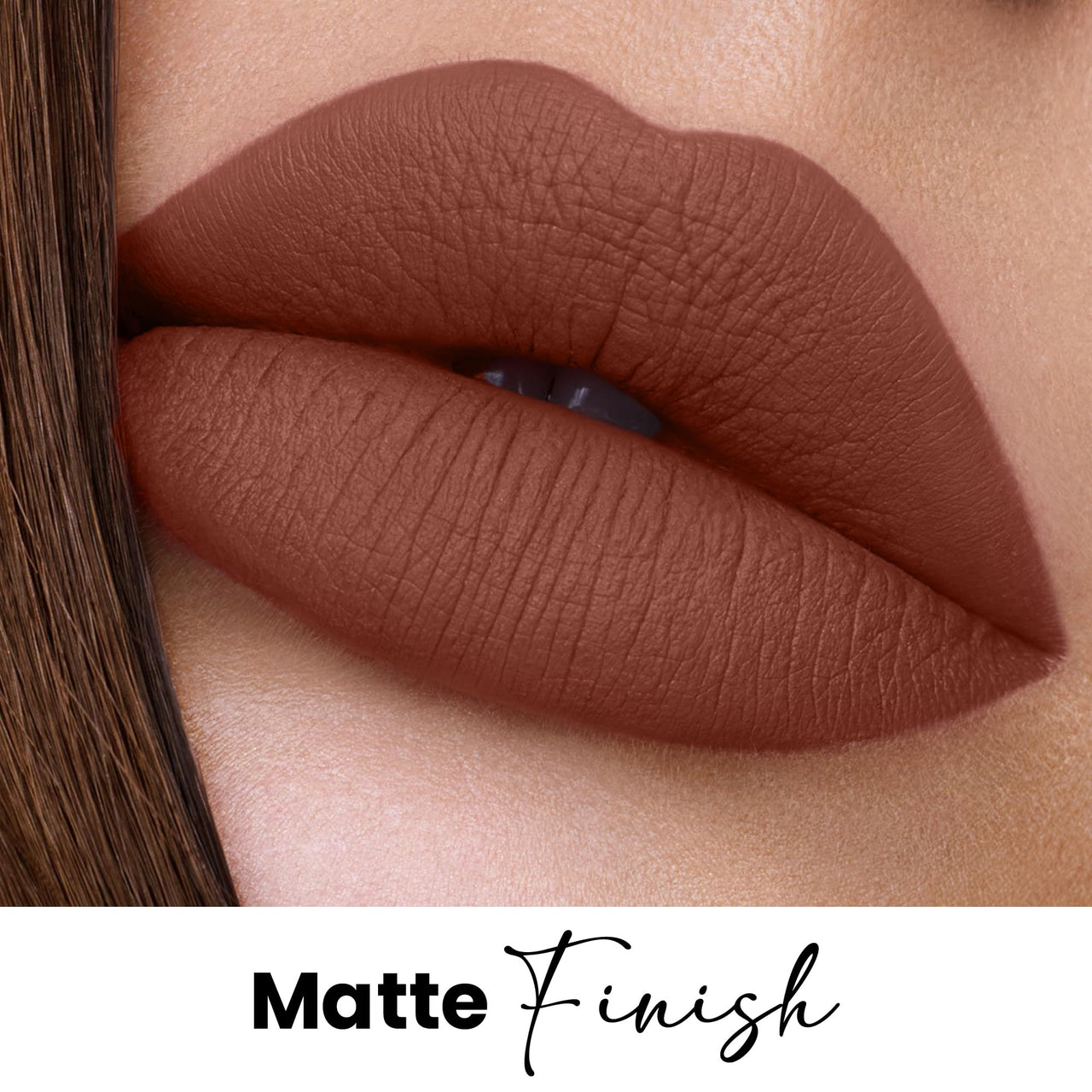 Seven Seas Matte Mood Non Transfer Crayon Lip Color With Sharpner | Matte Finish | Long Lasting Crayon Lip Color for Women (Caramel Brown)