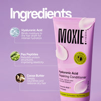 Moxie Beauty Hyaluronic Acid Repair Conditioner | Deep Hydration | Strengthens & Smooths | Frizz Control & Damage Repair | Lightweight & Silicone-Free | 175ml