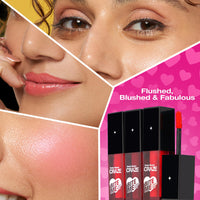 SWISS BEAUTY CRAZE Bite Me Liquid Natural Hydrating Tint with Dewy Finish | 6-Hour Stay | Shade- Baddie Berry, 4ml