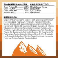 BIXBI Rawbble Freeze Dried Cat Food, Chicken Recipe, 10 oz - 95% Meat and Organs, No Fillers - Pantry-Friendly Raw Cat Food for Meal, Treat or Food Topper - USA Made in Small Batches