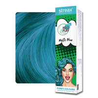 Streax Professional Streax Mystic Blue Highlights (Blue), 100 Grams