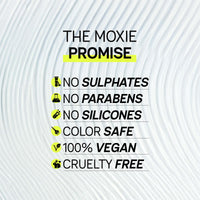 Moxie Beauty Flexi Styling Serum Gel - Medium Hold & 94% Users Reported Frizz Reduction | Non-Crunchy, Non-Sticky | For Frizzy, Dry, Wavy, Curly Hair | Sulphate, Paraben & Silicone Free| 50ml