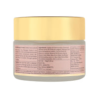 Mellow Herbal Ayurvedic Glare Facial Massage Cream | Deep Hydration & Anti-Aging | Enriched with Jojoba & Almond Oil | Boosts Blood Circulation & Brightens Skin | Paraben & Silicone-Free | 50gm